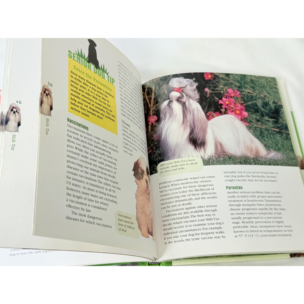 Animal Planet Shih Tzu Pet Care Training Grooming Health Hardcover Book - Picture 5 of 7
